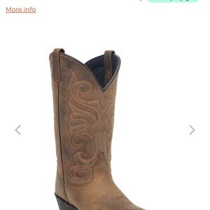 Laredo Brown Western Cowboy Boots